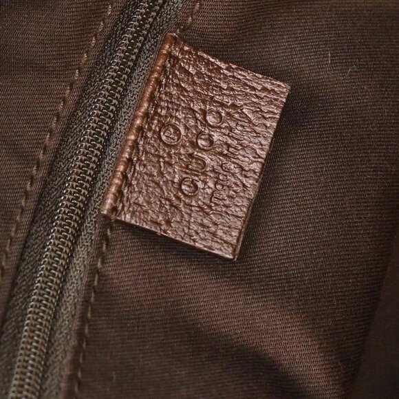 Gucci Beige Canvas GG Sherry Line Tote Handbag 145810 002122 177435 - Picture 9 of 10